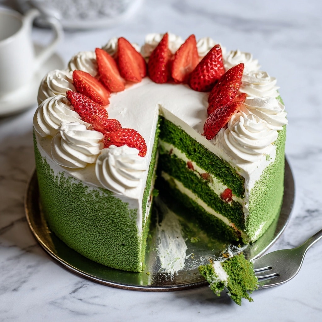 Matcha Tres Leches Cake Recipe - Recipe Image