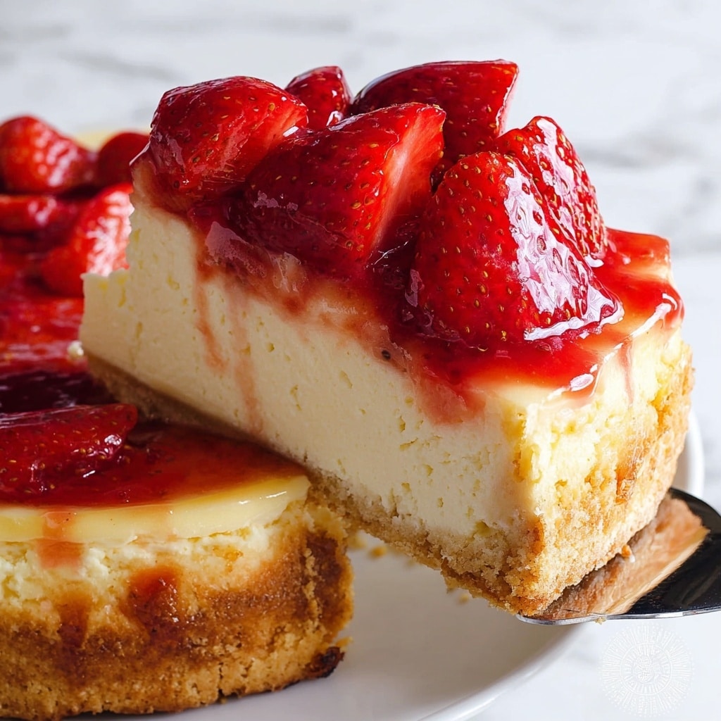Keto Strawberry Cheesecake Recipe - Recipe Image