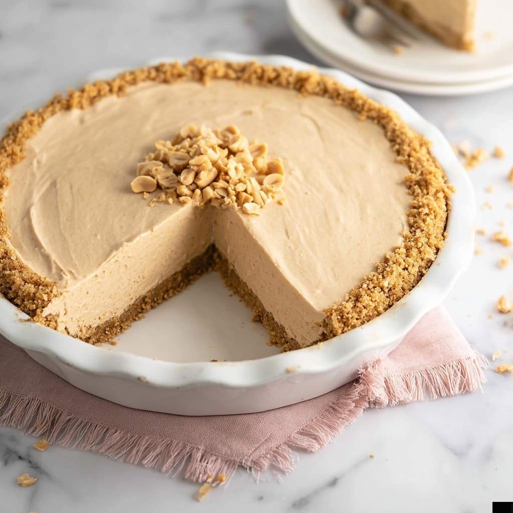 No-Bake Peanut Butter Pie Recipe - Recipe Image
