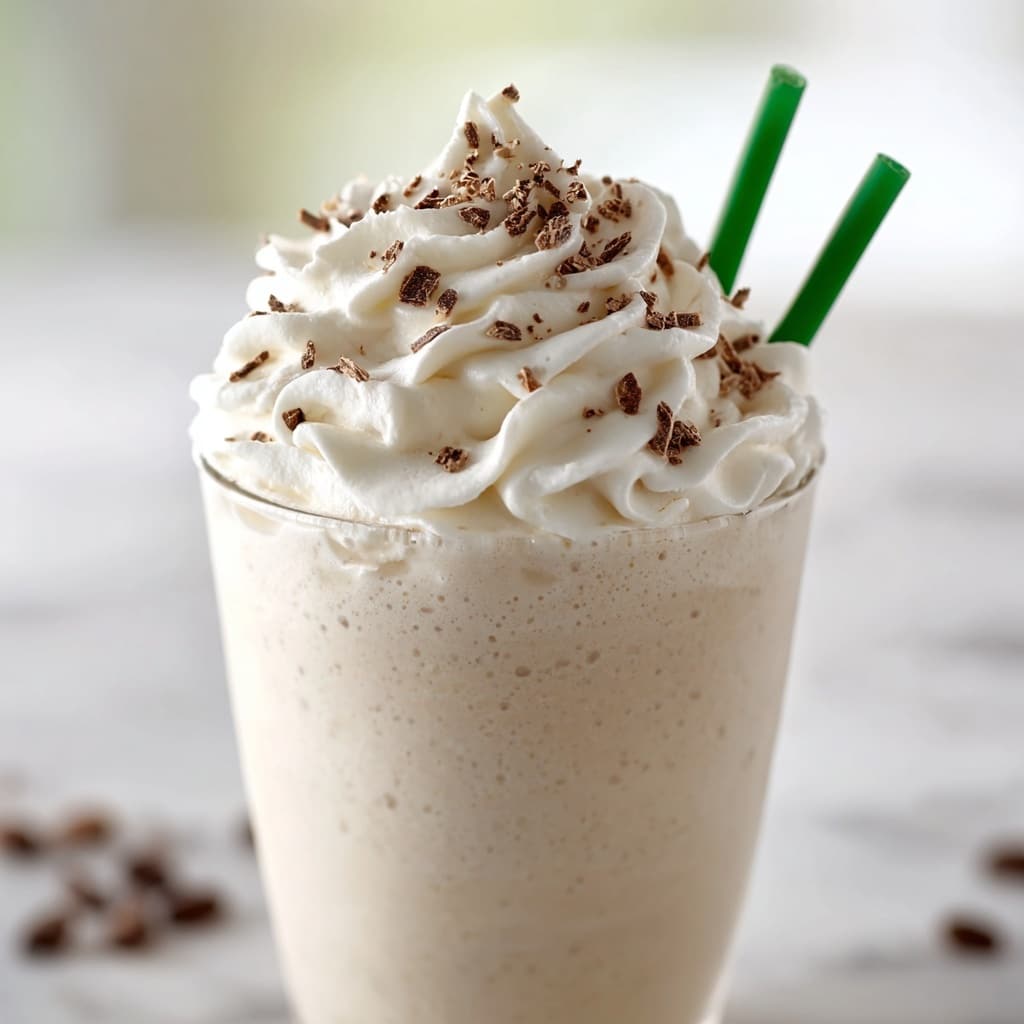 Vanilla Bean Frappuccino at Home Recipe - Recipe Image