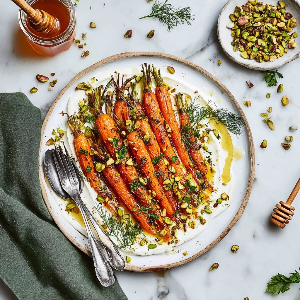 Roasted Carrots with Whipped Feta Recipe - Recipe Image