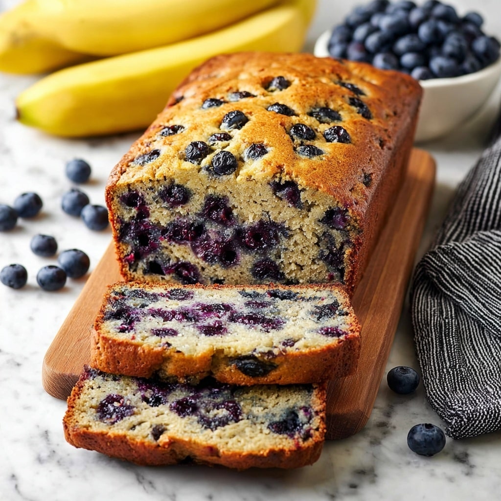 Blueberry Banana Bread Recipe - Recipe Image