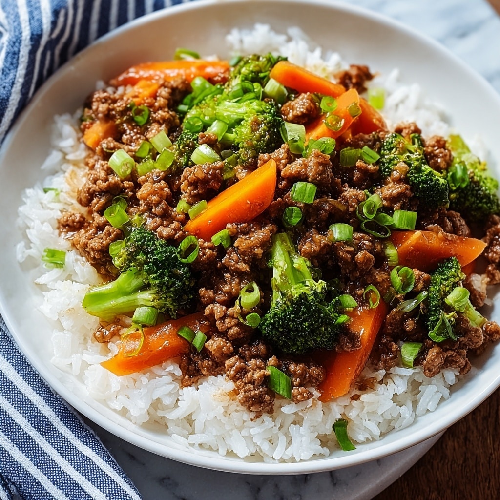 Ground Turkey Teriyaki Stir Fry Recipe - Recipe Image