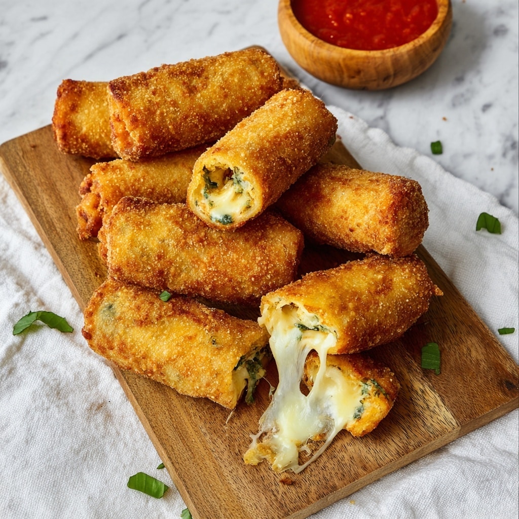 Crispy Fried Lasagna Rolls Recipe - Recipe Image
