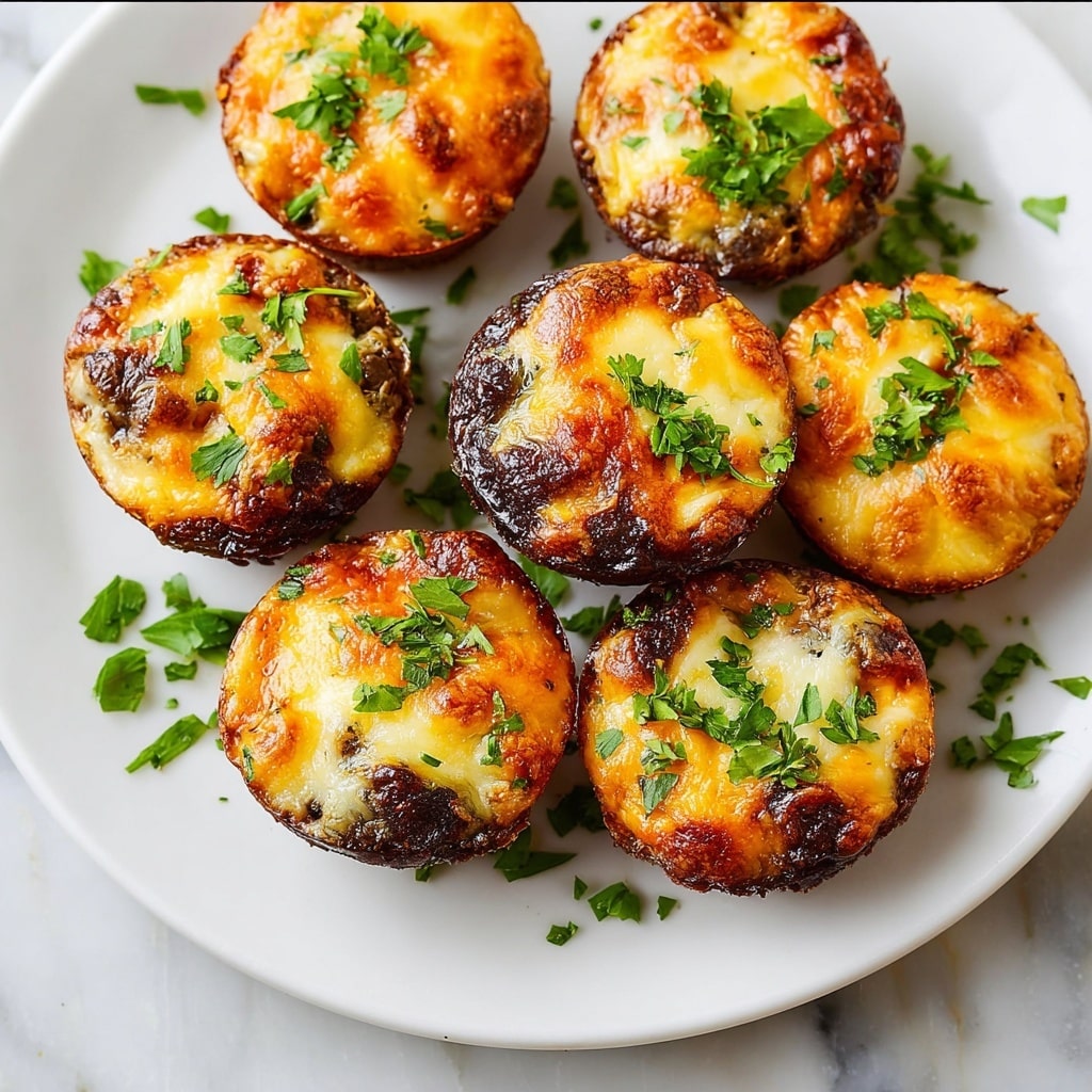 BBQ Mini Meatloaves Recipe - Recipe Image