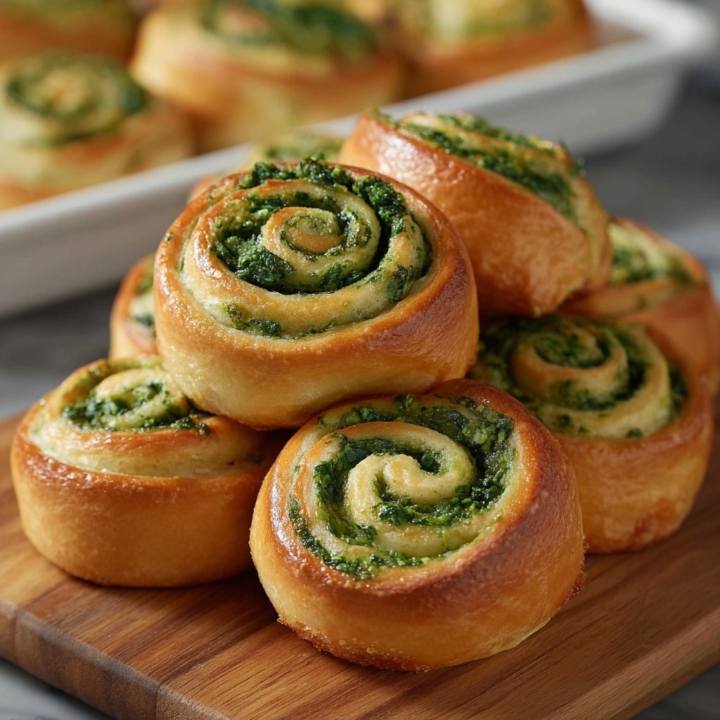 Spinach and Ricotta Rolls Recipe - Recipe Image
