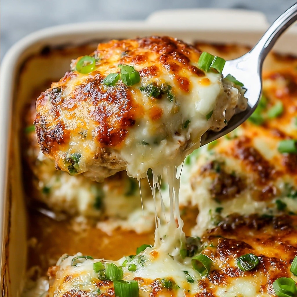 Salsa Verde Baked Chicken with Melted Monterey Jack Recipe - Recipe Image