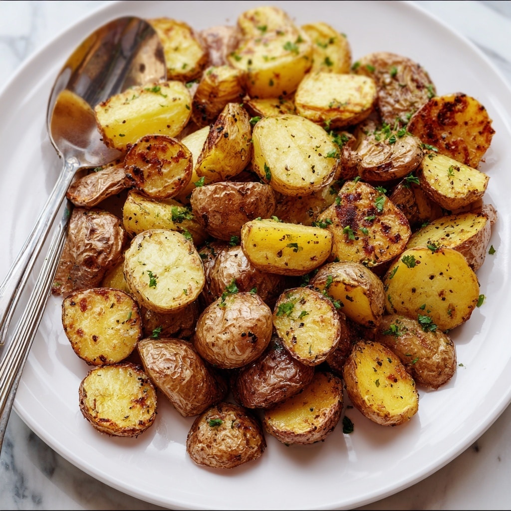 Garlic Roast Potatoes Recipe - Recipe Image