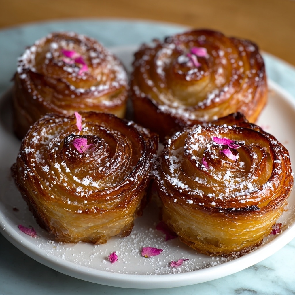 Apple Rose Pastry Blooms Recipe - Recipe Image