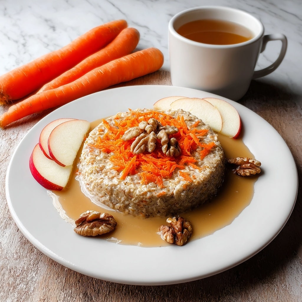 Carrot Apple Oatmeal Recipe - Recipe Image