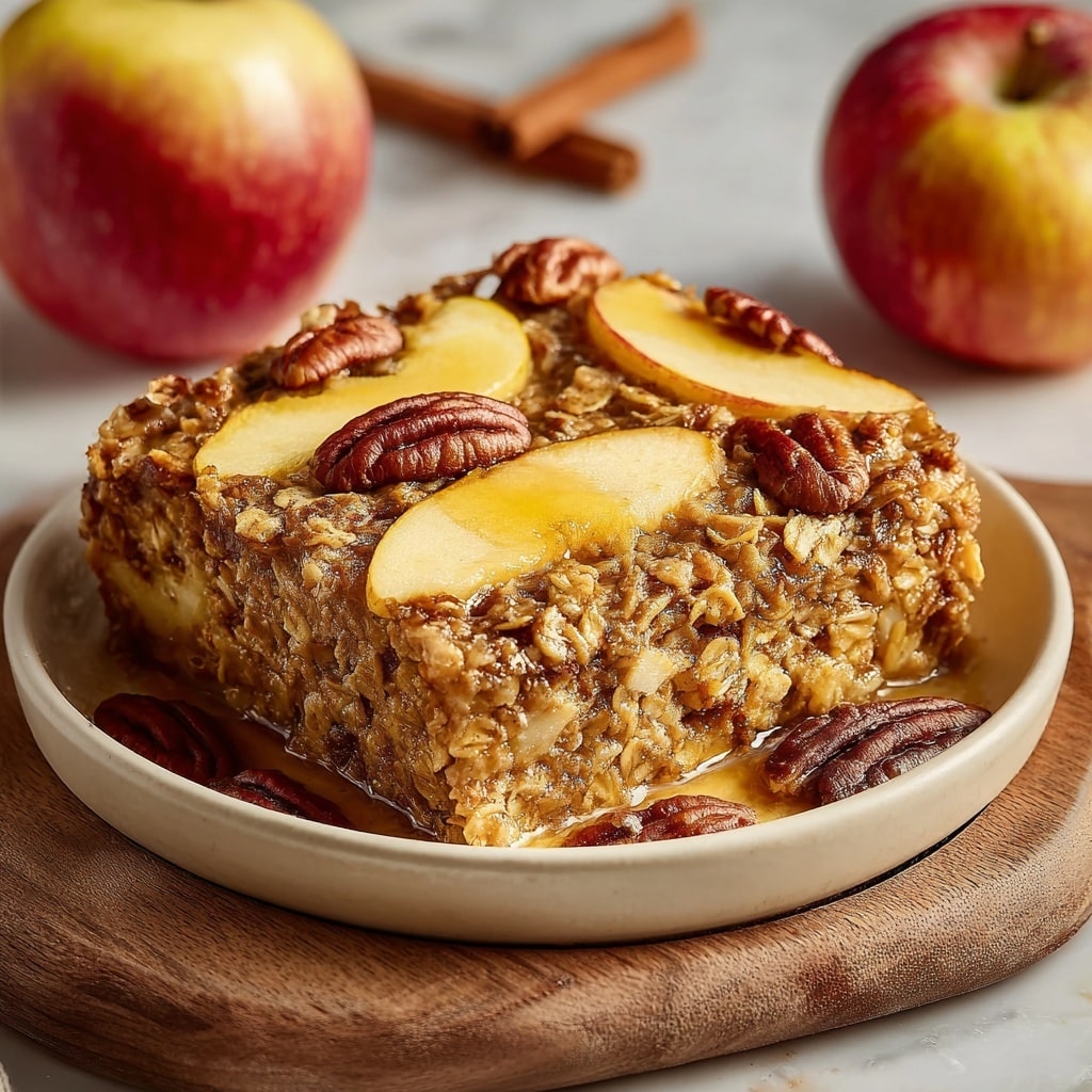 Oatmeal Apple Breakfast Bake Recipe - Recipe Image