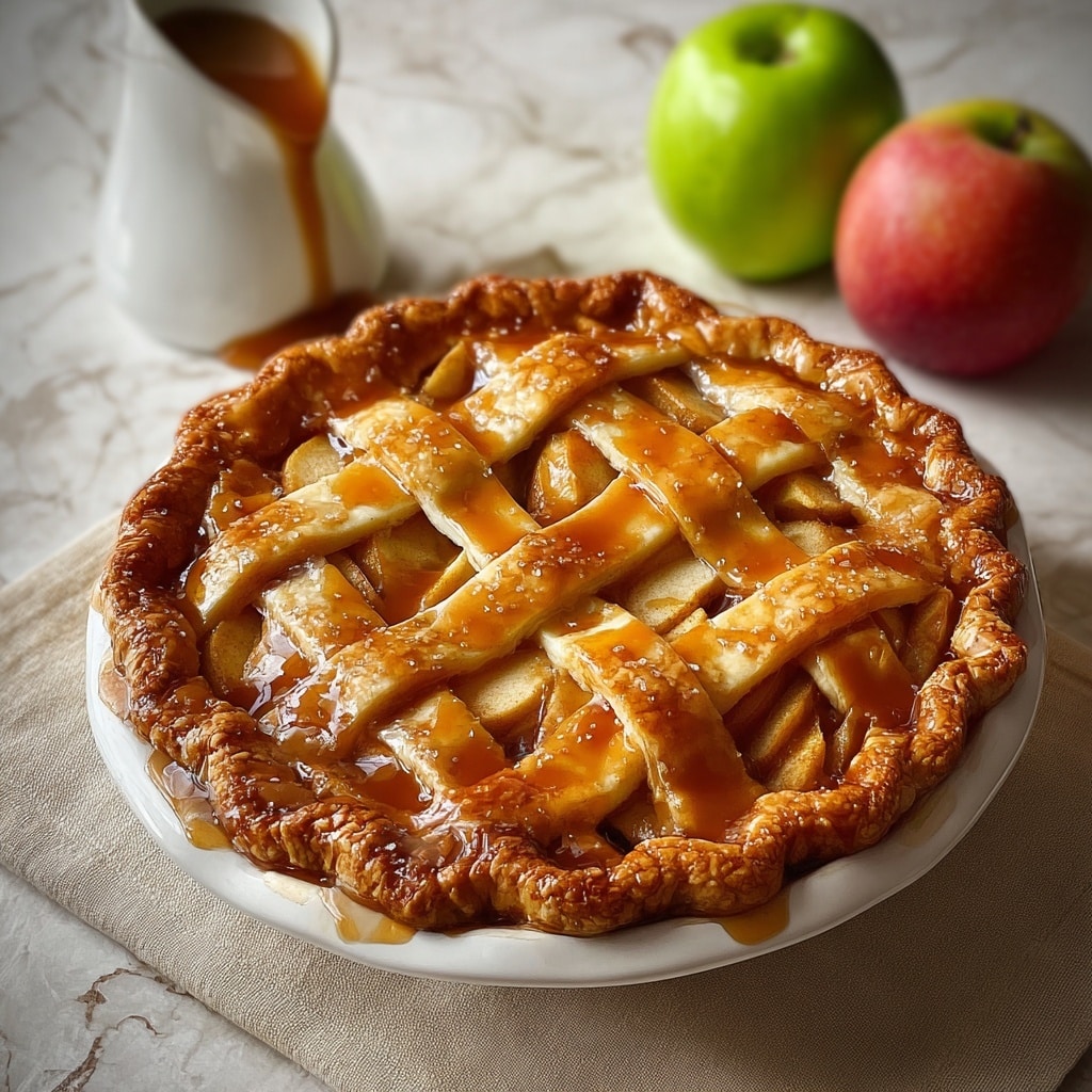 Classic Baked Spiced Apple Pie Recipe - Recipe Image