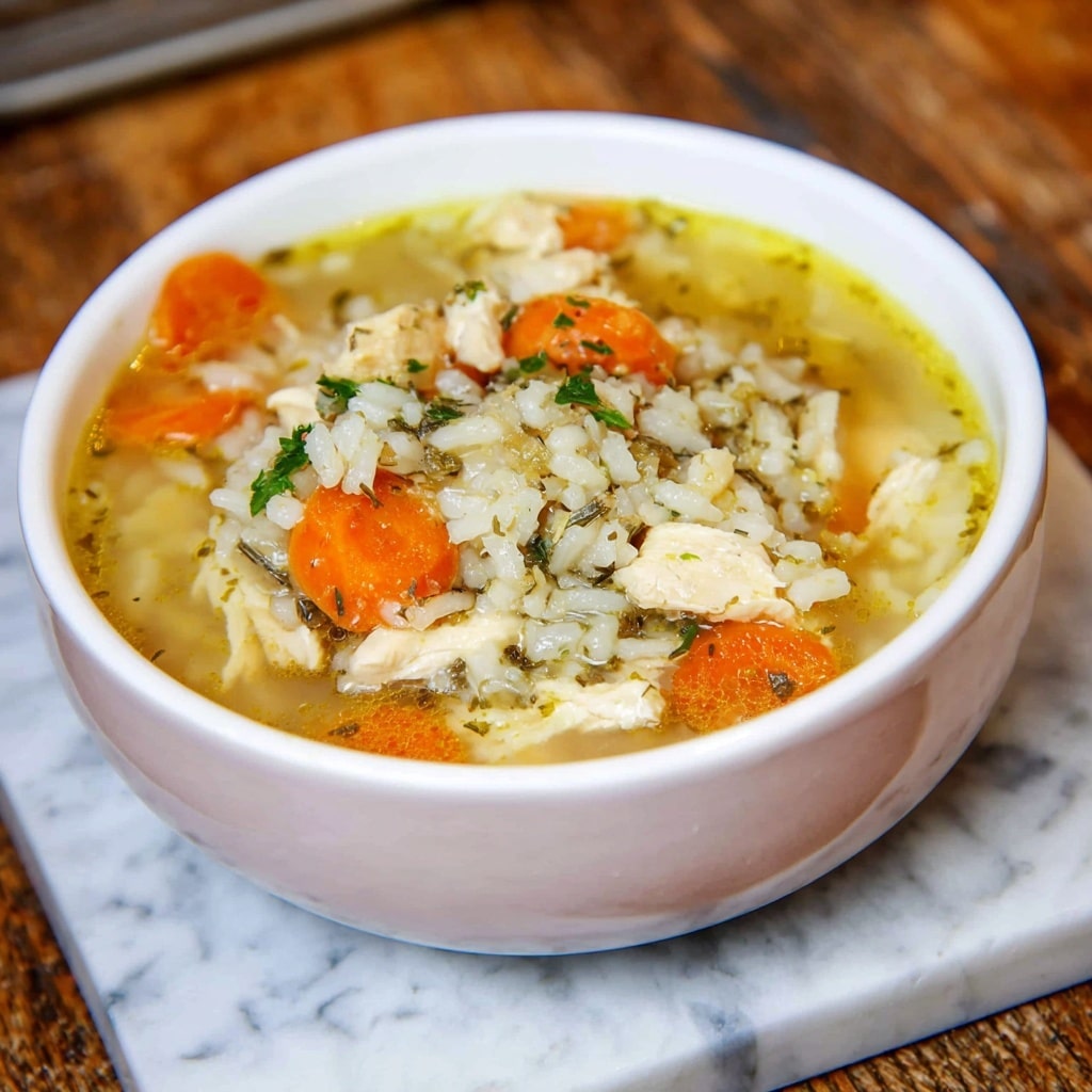 Chicken & Wild Rice Soup Recipe - Recipe Image