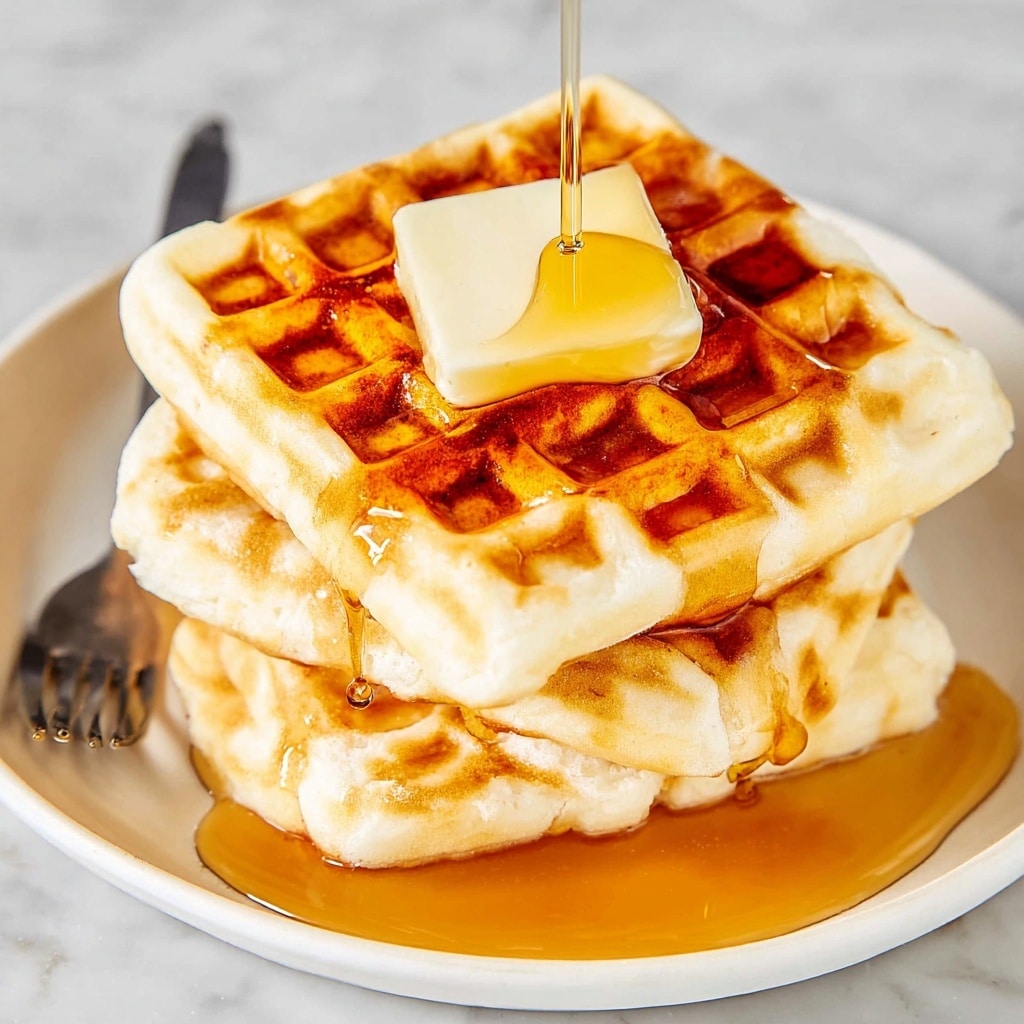 Easy Biscuit Waffles Recipe - Recipe Image