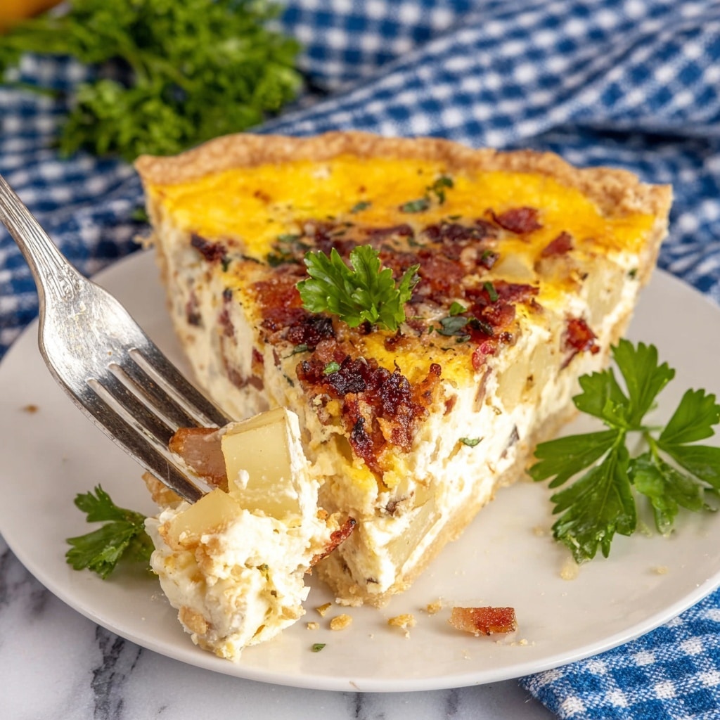 Loaded Potato Quiche Recipe