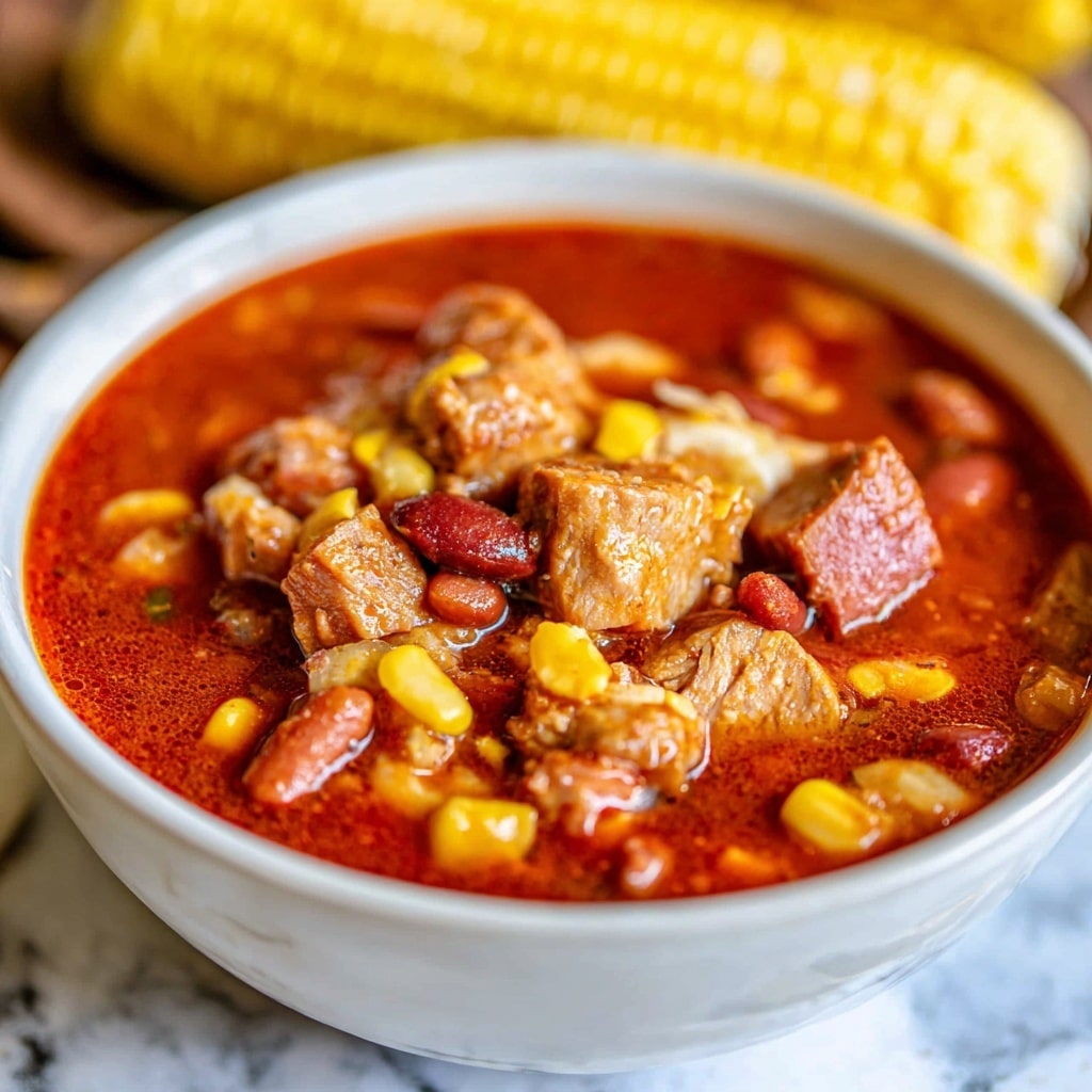 Smoked Sausage & Turkey Brunswick Stew Recipe - Recipe Image