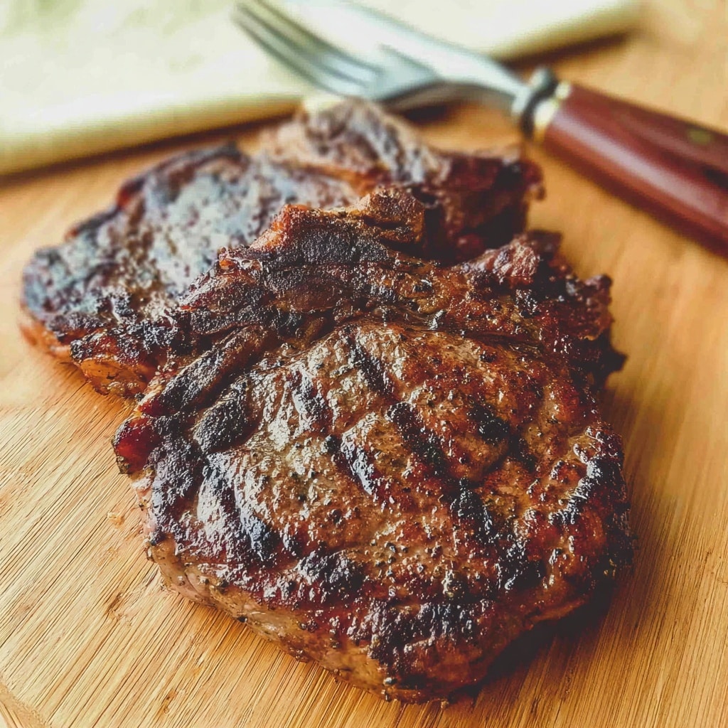 Marinated Ribeyes Recipe - Recipe Image