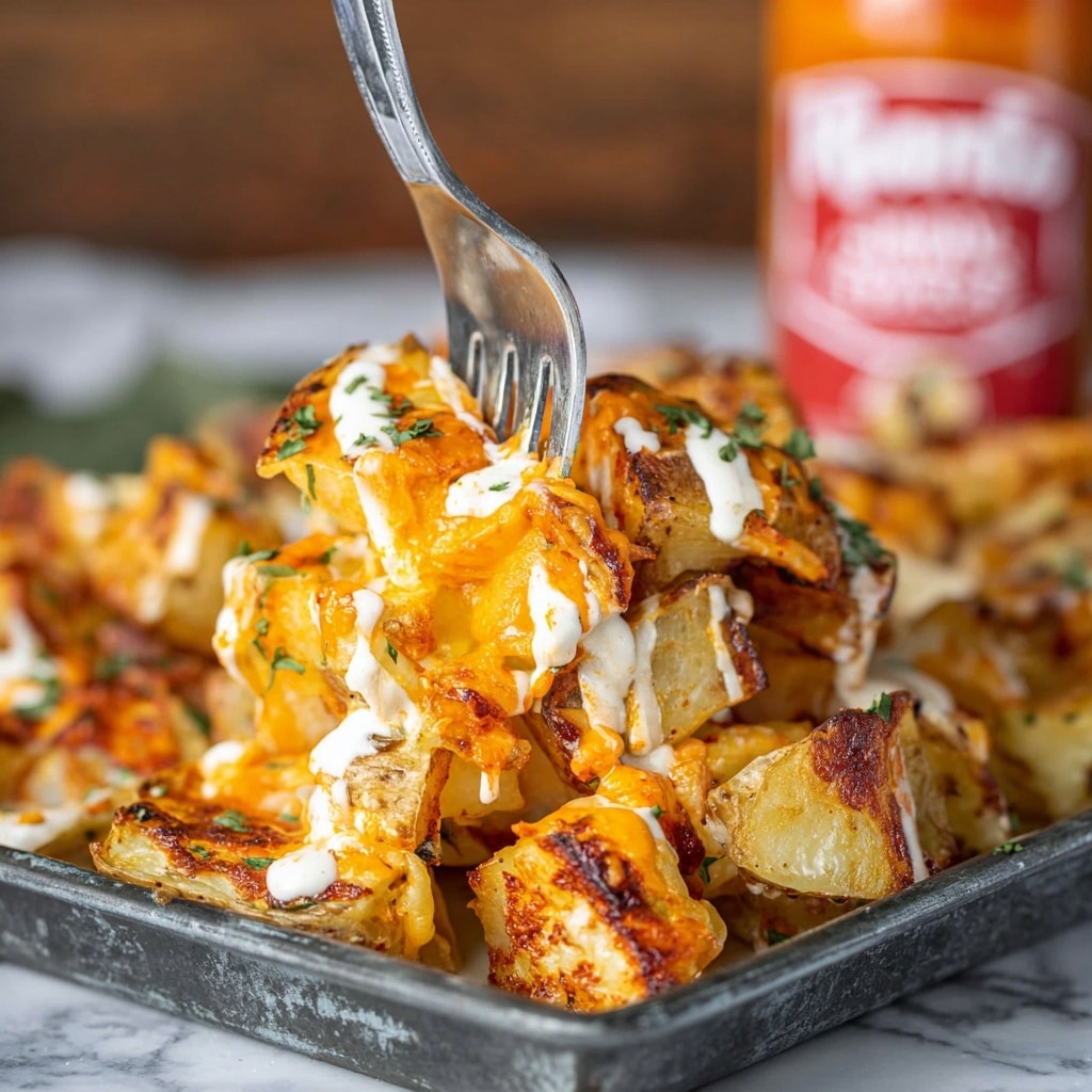 Buffalo Potato Wedges Recipe - Recipe Image