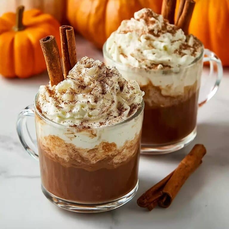 Slow Cooker Pumpkin Hot Chocolate Recipe