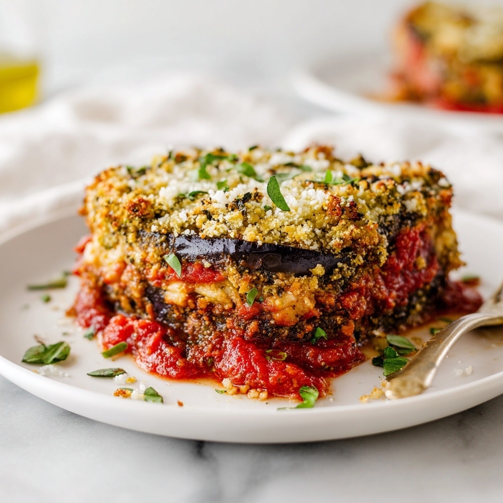 Crispy Air Fryer Eggplant Parmesan Recipe