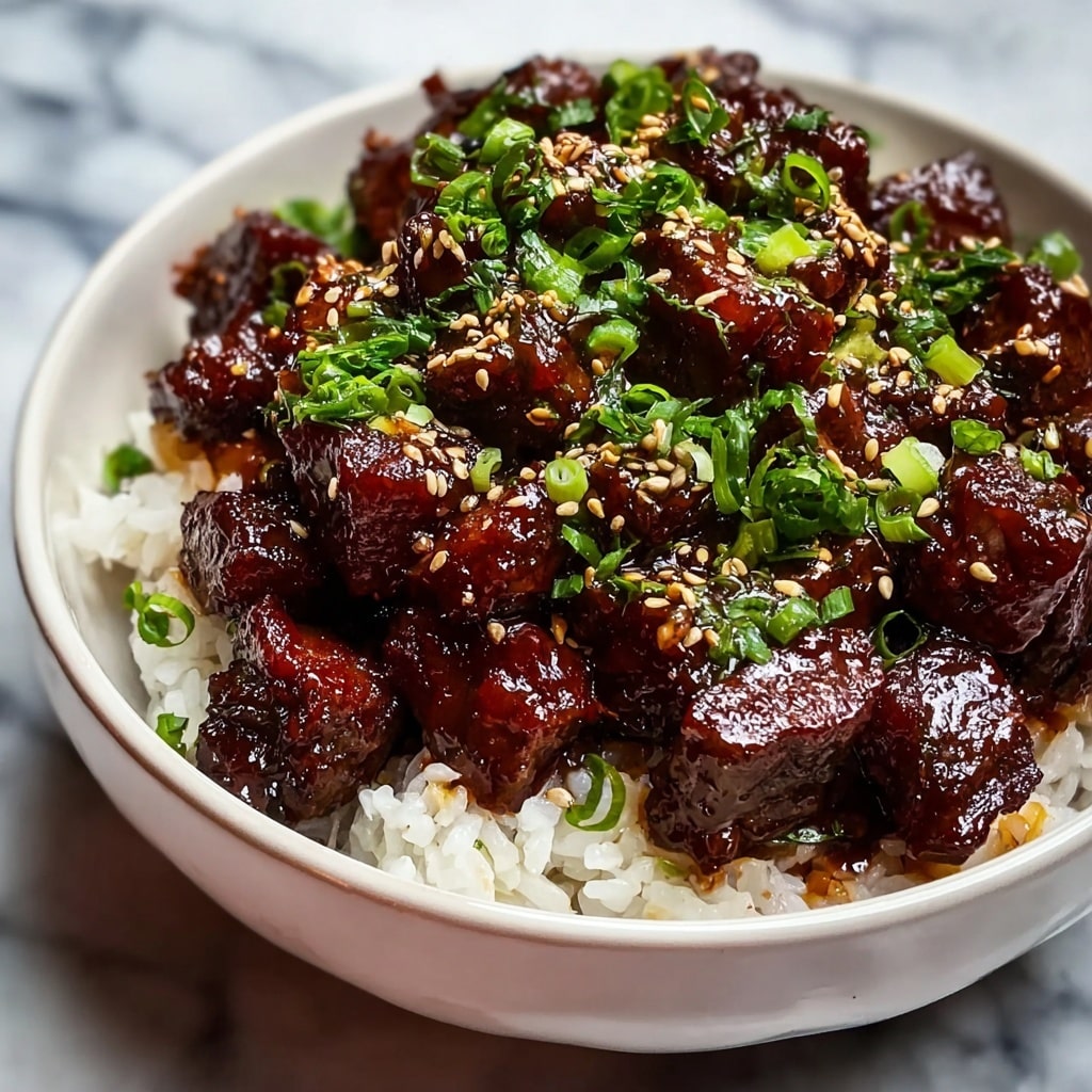 Slow Cooker Mongolian Beef Recipe - Recipe Image