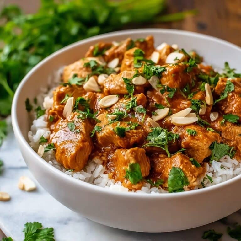 Slow Cooker Peanut Chicken Recipe