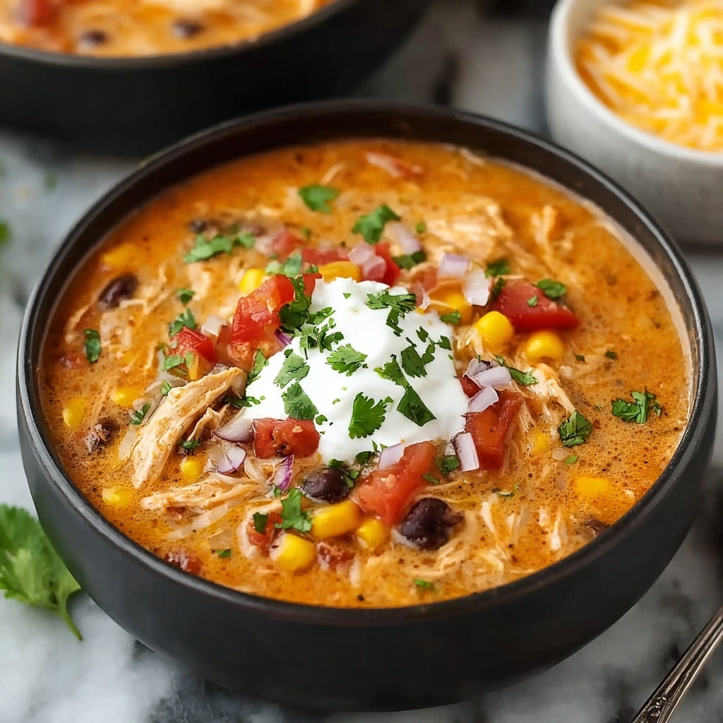 Chicken Taco Soup with Cream Cheese Recipe - Recipe Image