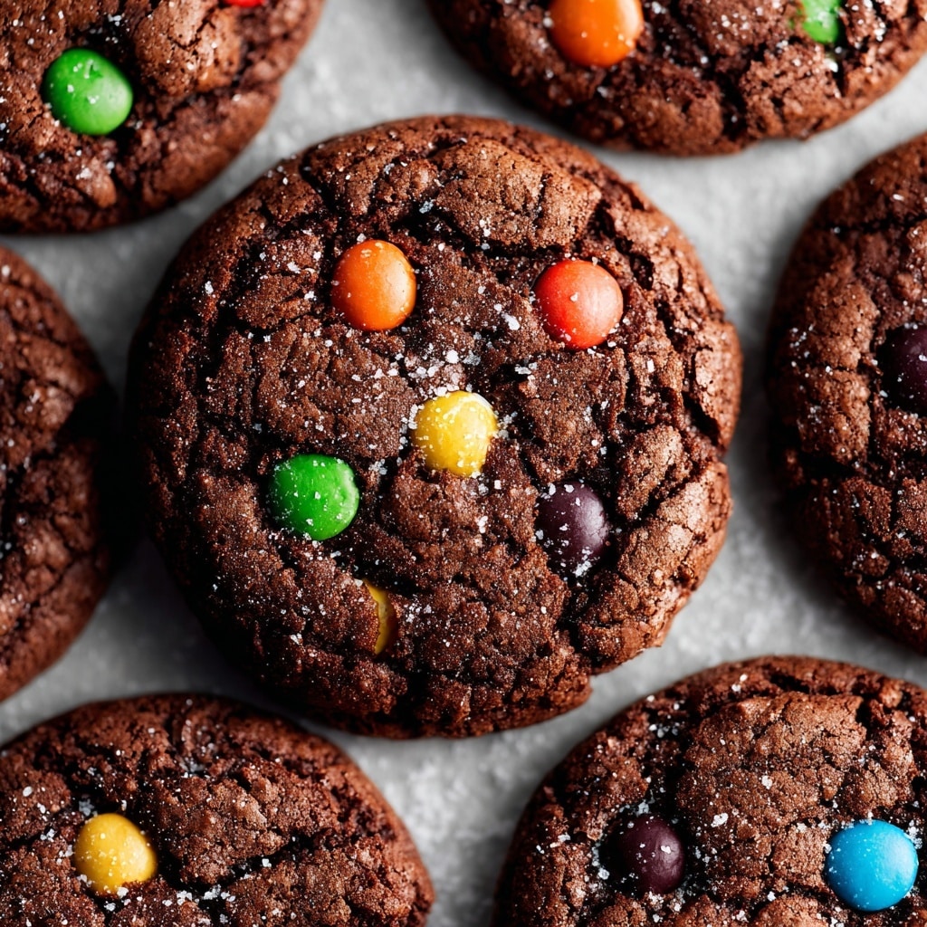 Chocolate M&M Cookies Recipe - Recipe Image