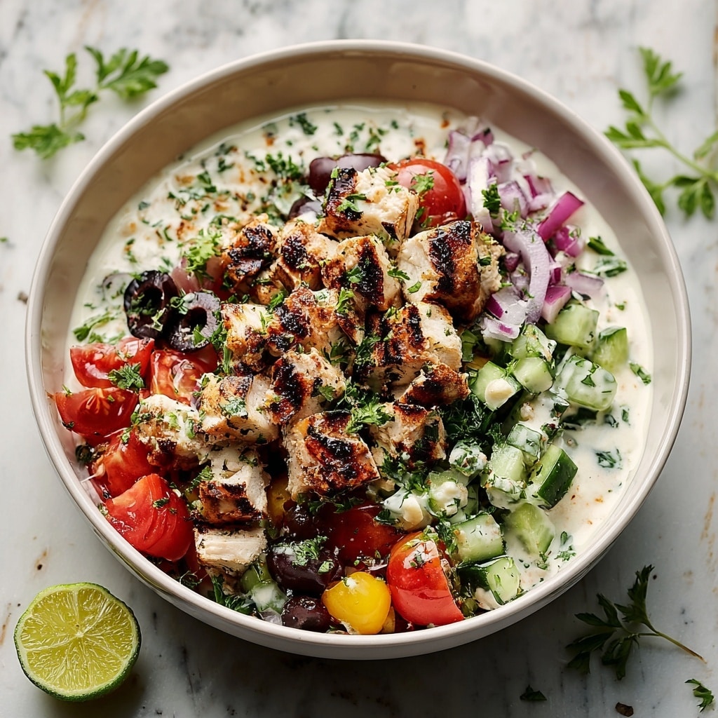 Mediterranean Chicken Salad Recipe