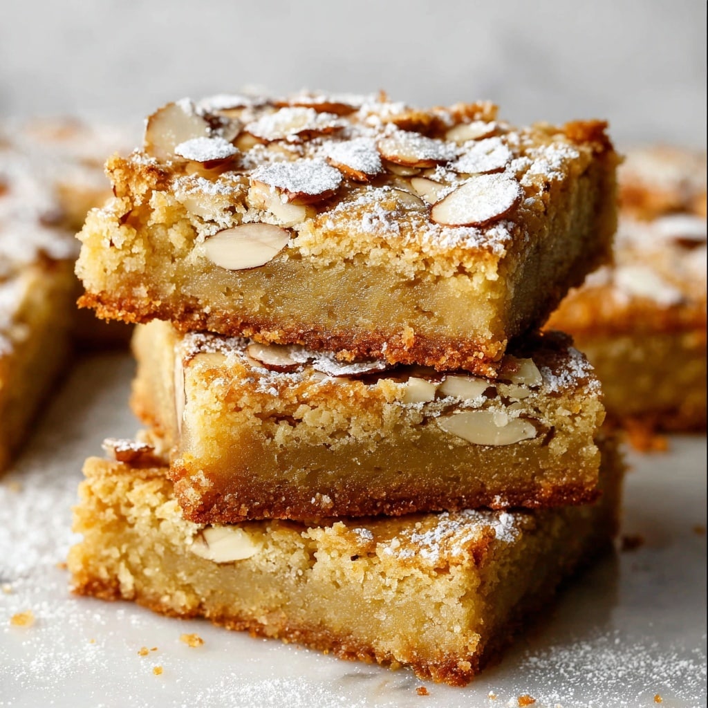 Almond Croissant Blondies Recipe - Recipe Image