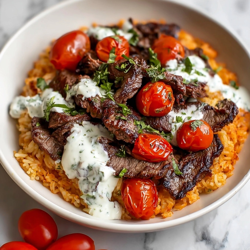 Steak & Queso Rice Recipe - Recipe Image