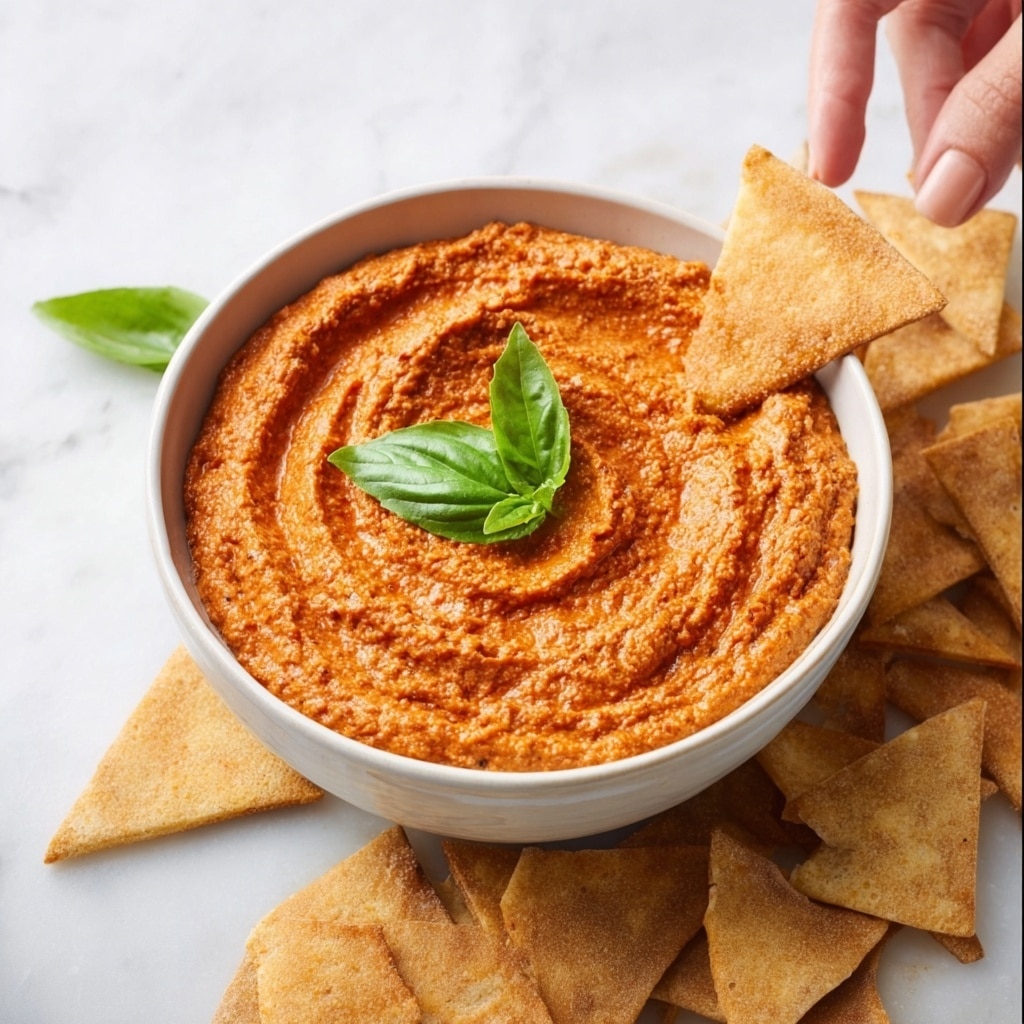 Roasted Red Pepper Dip Recipe - Recipe Image
