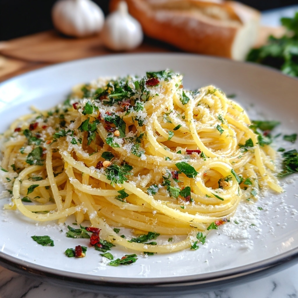 Garlic & Herb Linguine Recipe - Recipe Image