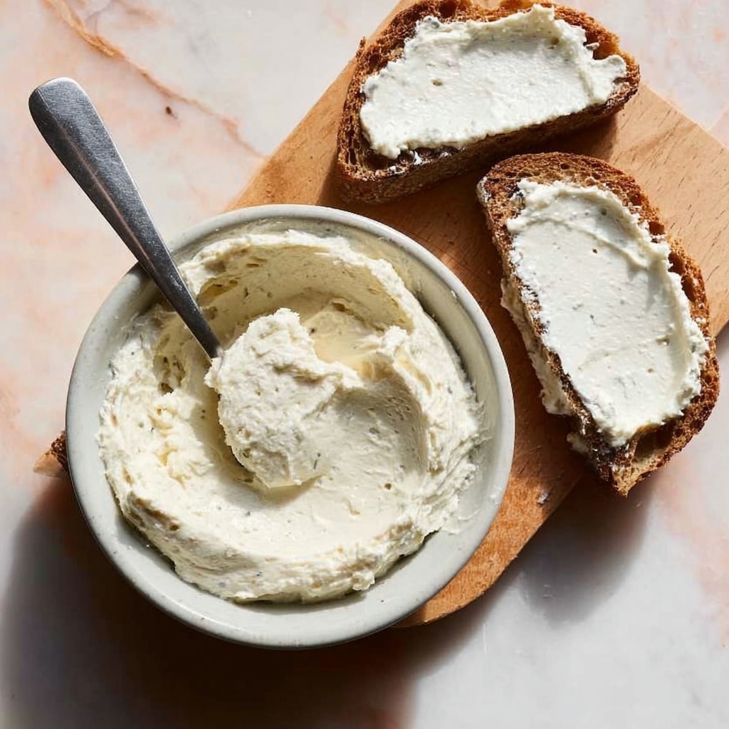 Homemade Garlic & Herb Boursin Cheese Spread Recipe