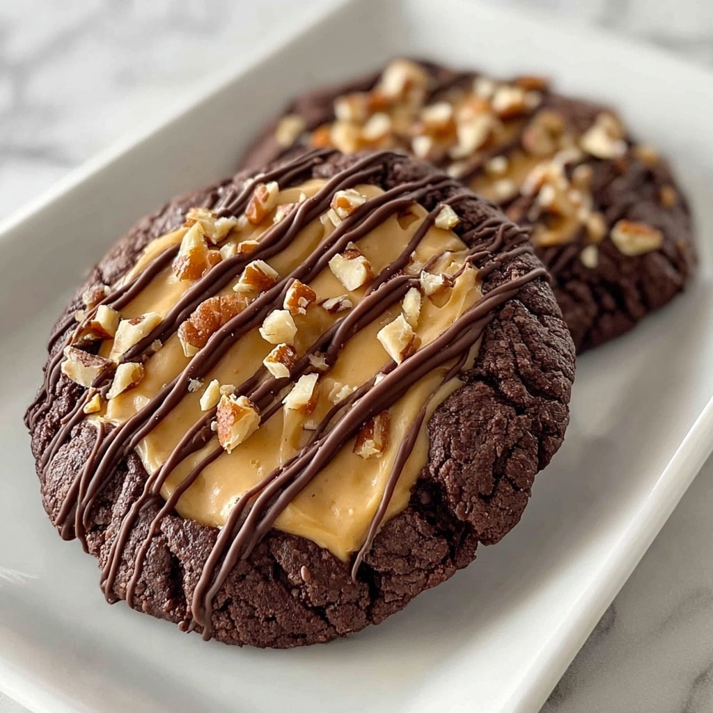 German Chocolate Cookies Recipe - Recipe Image