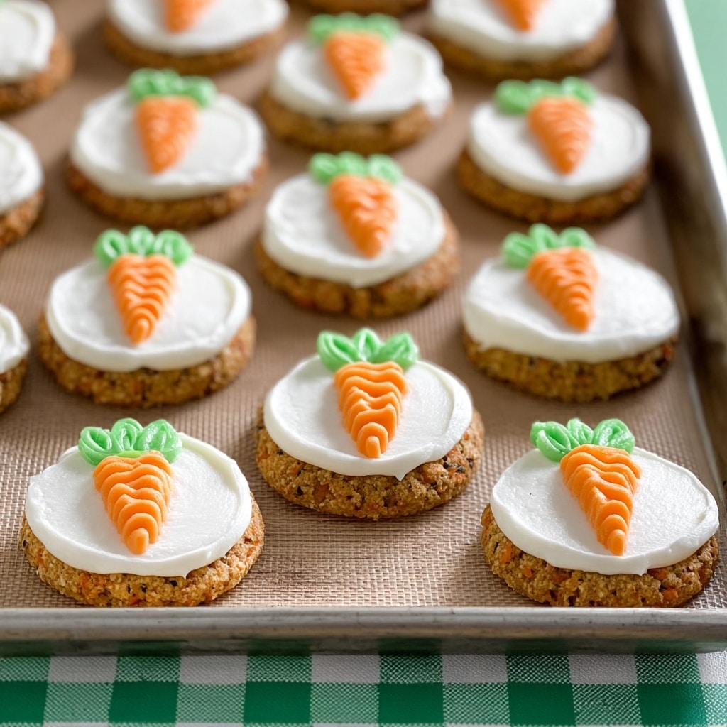 Carrot Cake Cookies with Cream Cheese Frosting Recipe - Recipe Image
