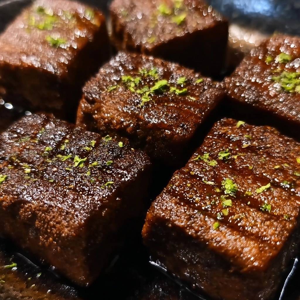 Cajun Garlic Butter Steak Bites Recipe - Recipe Image