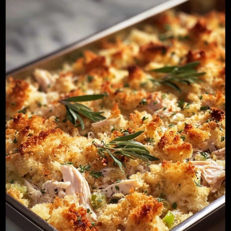 Rotisserie Chicken and Stuffing Casserole Recipe