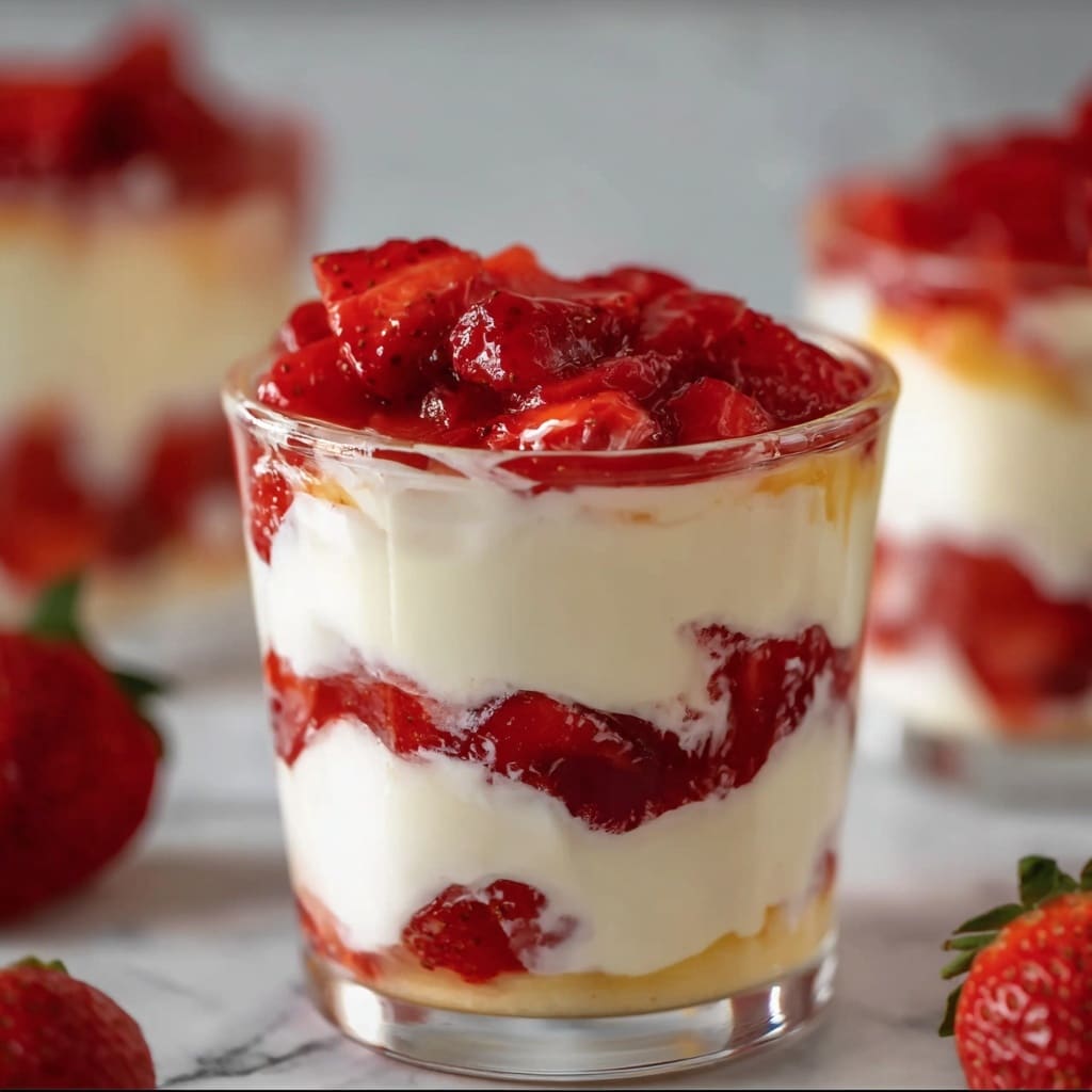 Mexican Fresas Con Crema Recipe - Recipe Image