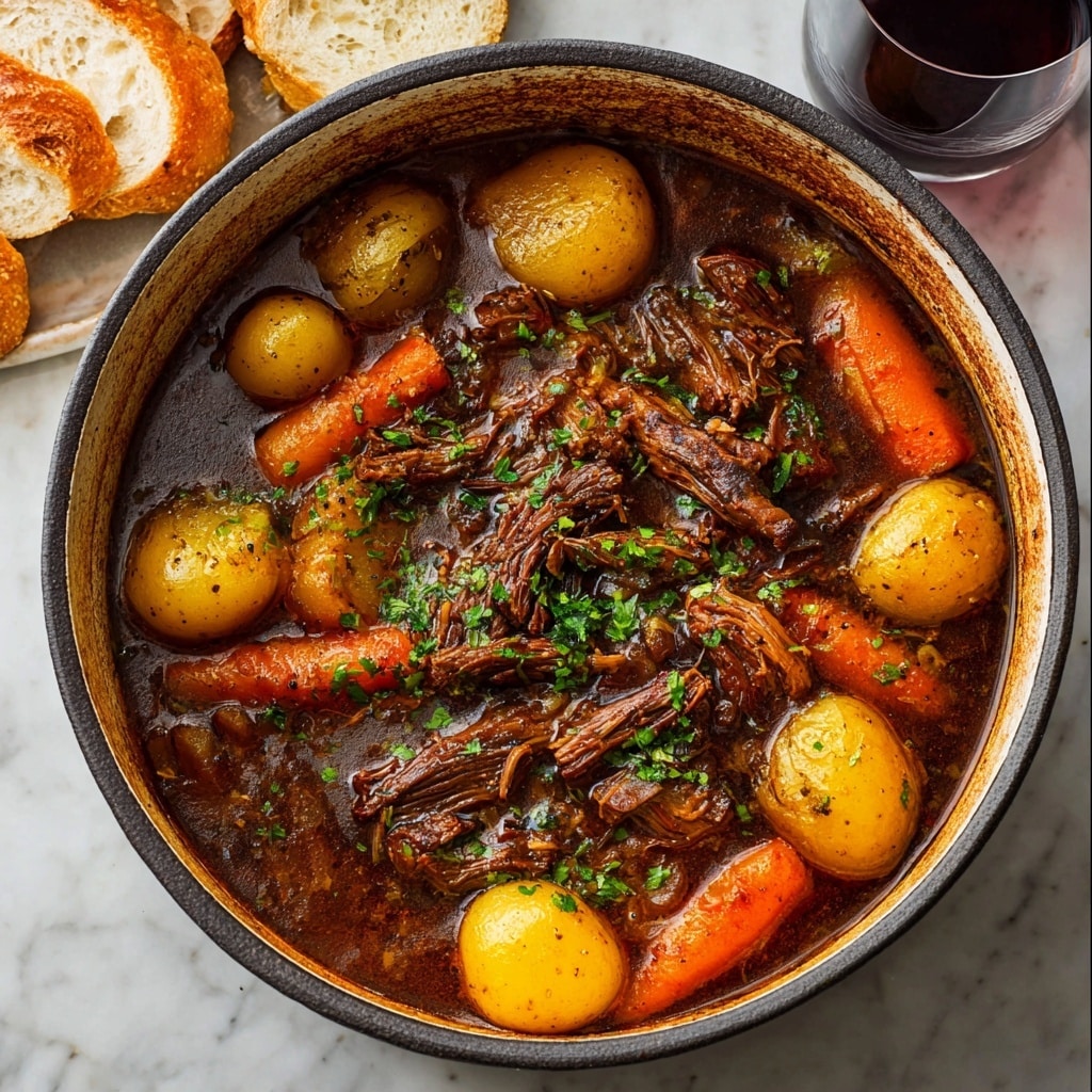 Italian Pot Roast Recipe - Recipe Image