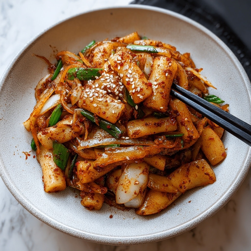 Korean Fish Cake Stir Fry Recipe - Recipe Image