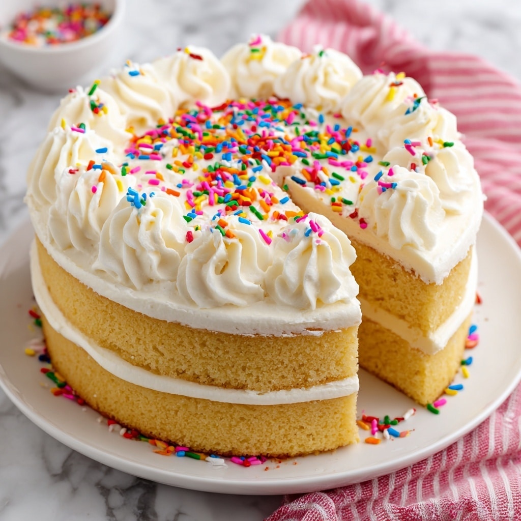 Homemade Vanilla Cake Recipe - Recipe Image