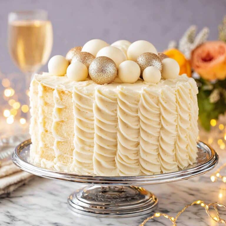 Fantastic Vanilla Velvet Cake with Creamy Frosting Recipe