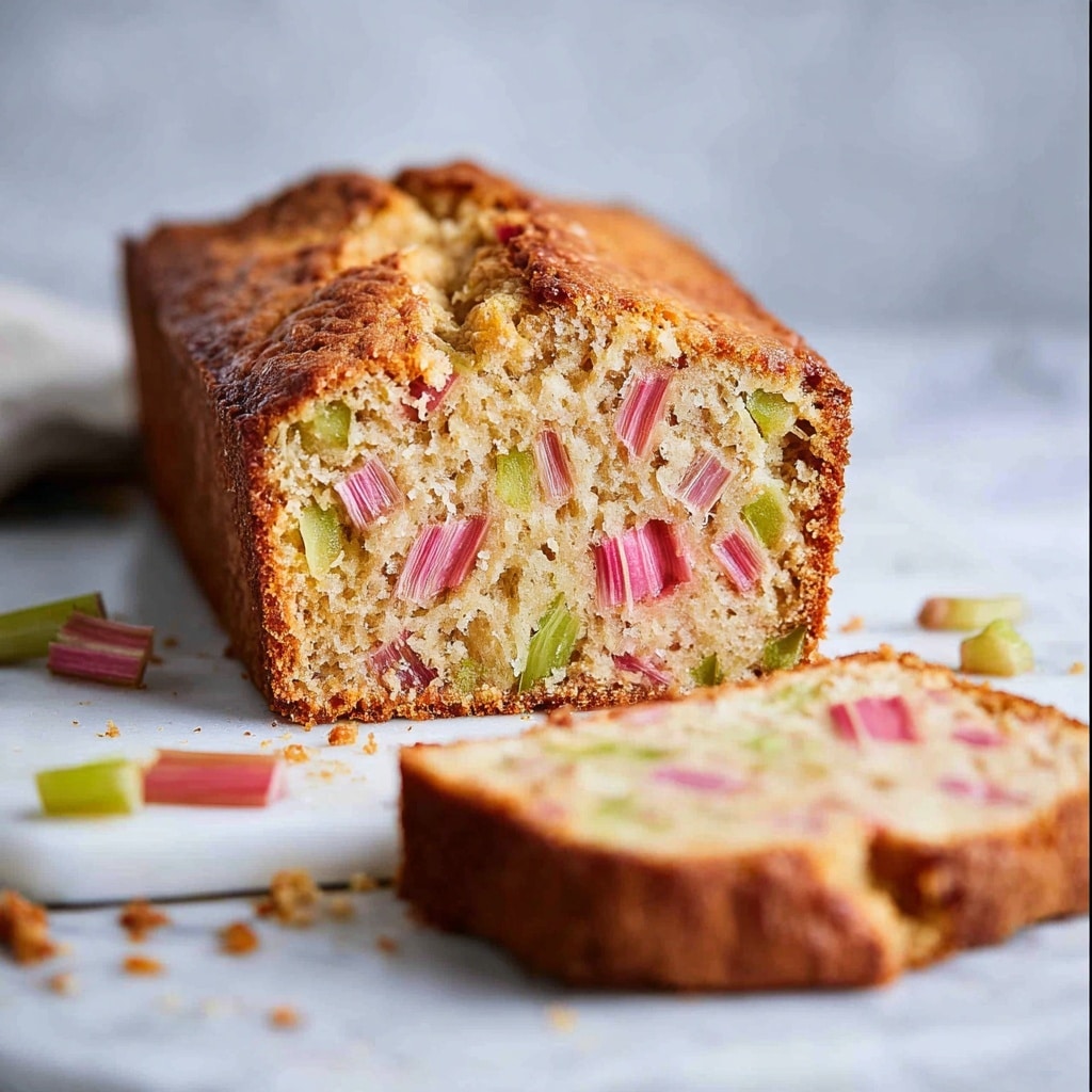 Rhubarb Bread Recipe - Recipe Image