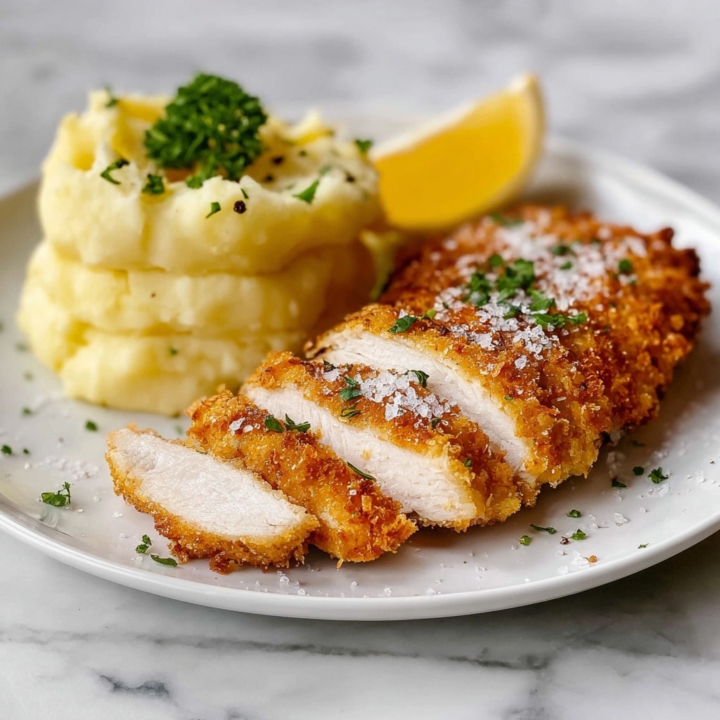 Crispy Chicken Schnitzel Recipe - Recipe Image