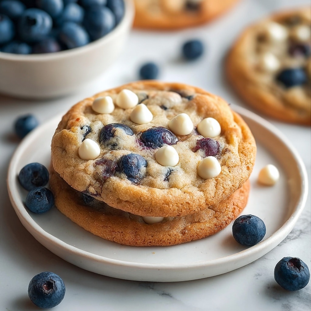 Blueberry White Chocolate Chip Cookies: The Ultimate Recipe - Recipe Image