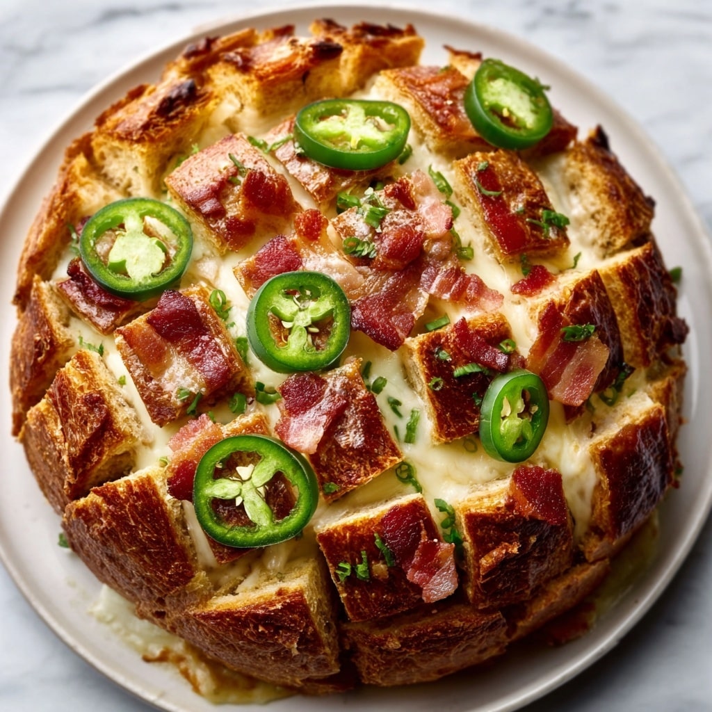 Sourdough Jalapeño Popper Bread Bowl Recipe - Recipe Image