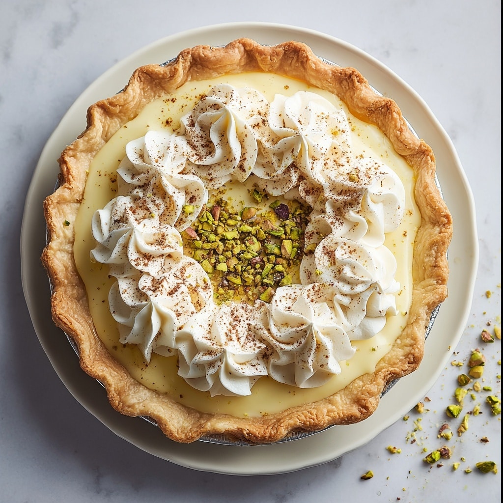 Pistachio Cream Pie Recipe - Recipe Image