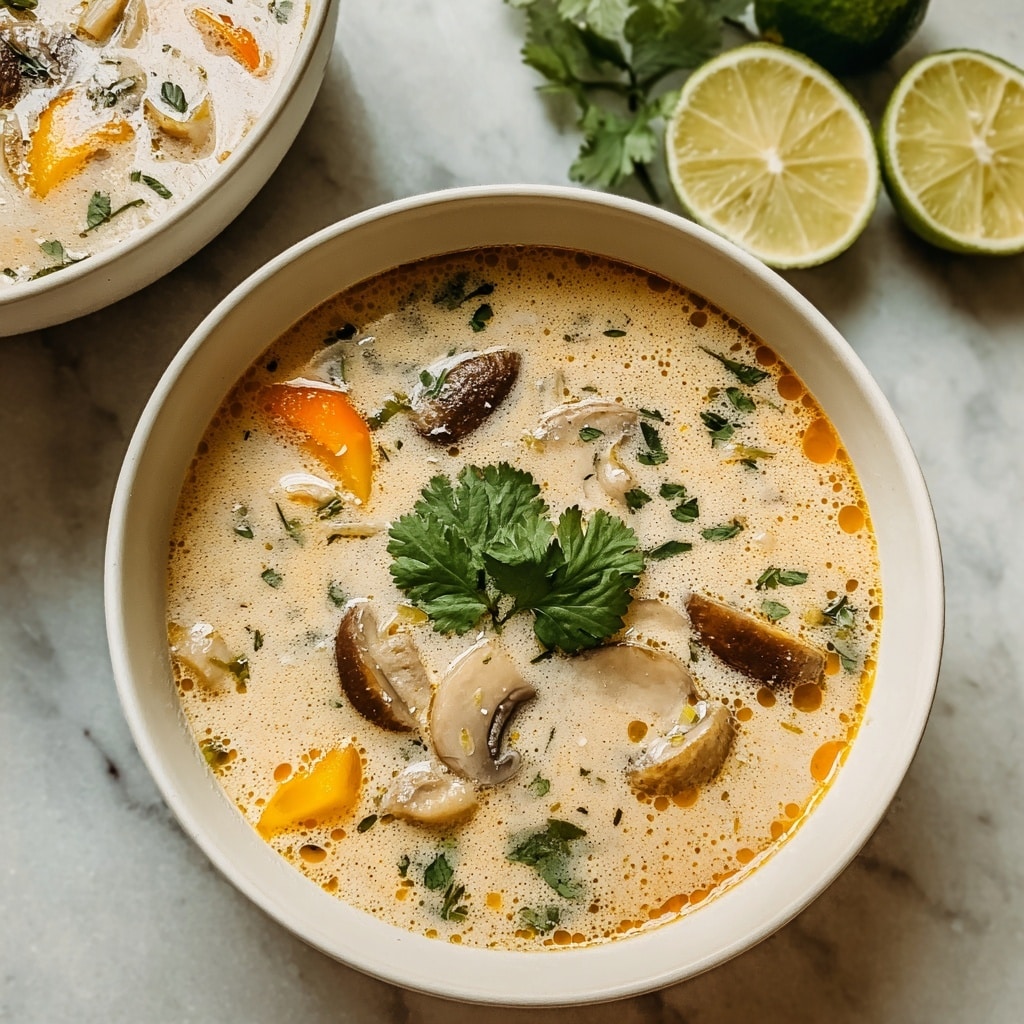 Slow Cooker Tom Kha Soup Recipe - Recipe Image