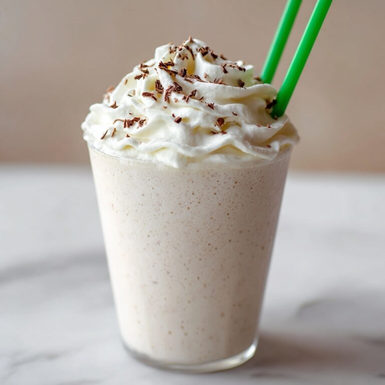 Vanilla Bean Frappuccino at Home Recipe